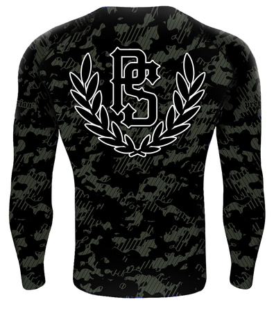 Rashguard longsleeve Pretorian Khaki Camo