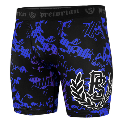 Vale Tudo Shorts Pretorian Blue Camo