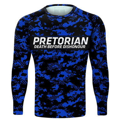 Rashguard longsleeve Pretorian Blue Camo