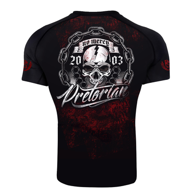 Rashguard short sleeve Pretorian No mercy