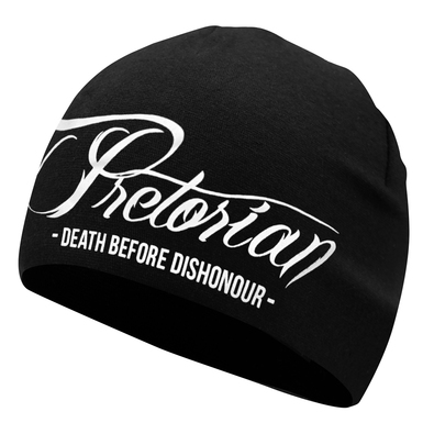 Beanie Pretorian Death Before Dishonou - black