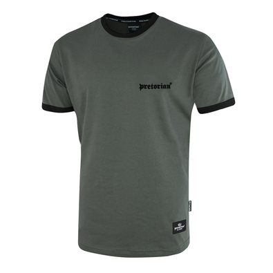 Koszulka Pretorian Small Logo - military khaki