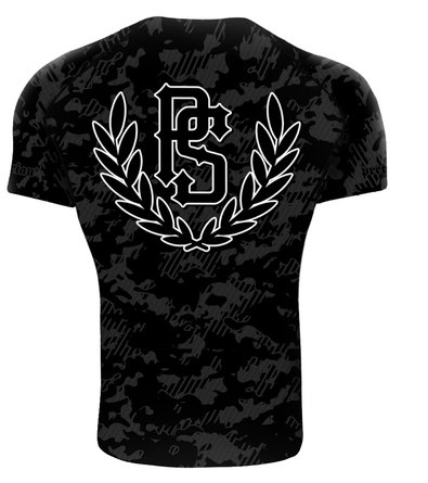 Rashguard short sleeve Pretorian Grey Camo