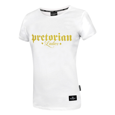  Women's T-shirt Pretorian "For Ladies" - White