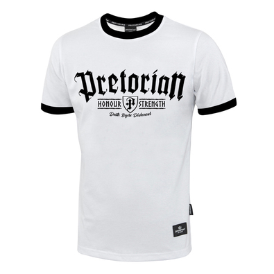 T-shirt Pretorian Strength - white/black