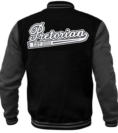 Sweat jacket baseball Est. 2003 - black/graphite