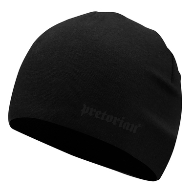 Czapka Pretorian Logo - czarno/czarna