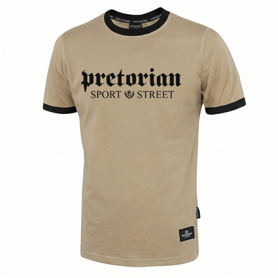 Koszulka Pretorian Ringer Sport & Street - piaskowa