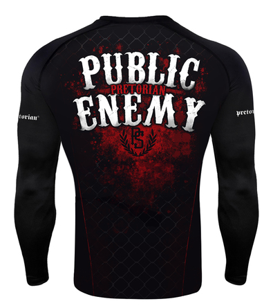 Rashguard longsleeve Pretorian Public Enemy