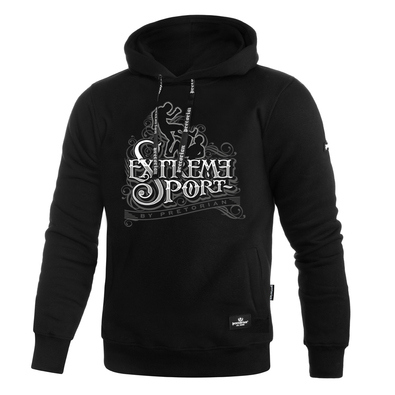 Bluza z kapturem Pretorian Extreme Sport - czarna