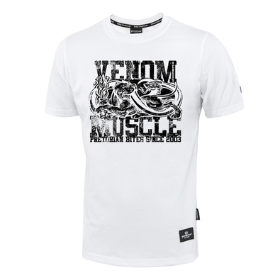 T-shirt Pretorian Venom vs Muscle - white