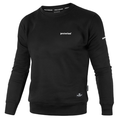 Bluza Pretorian "Logo 3D white" - czarna