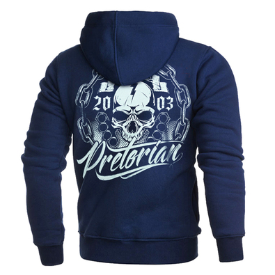 Hoodie Pretorian No Mercy - navy blue