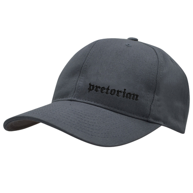 Czapka z daszkiem Pretorian Logo Black - szara