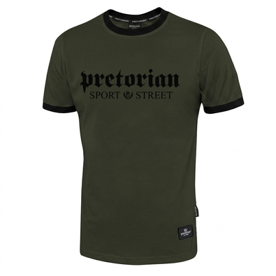 Koszulka Pretorian Ringer Sport & Street - oliwkowa