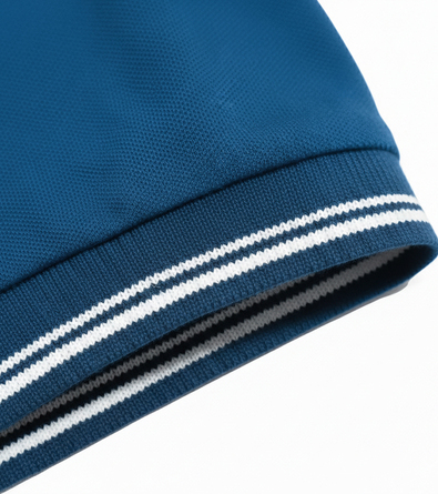 Koszulka polo damska Pretorian Line "PS" - niebieska