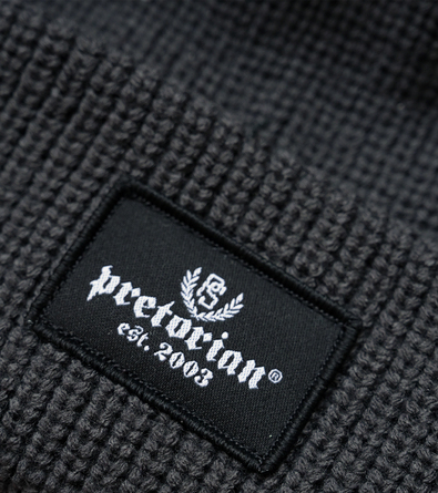 Czapka zimowa Pretorian Ribbed Est.2003 - grafitowy