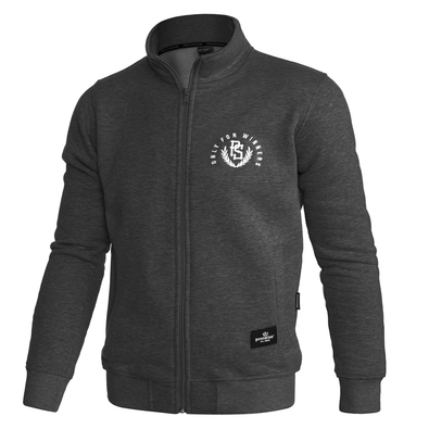 Sweat jacket Pretorian Only for winners - graphite