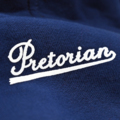 Hoodie Pretorian "Run motherf*:)ker!" - navy blue