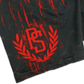 Vale Tudo Shorts Pretorian "Red Splash" black