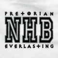 T-shirt Pretorian "No Holds Barred" - white