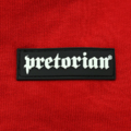  Women's Hoodie Pretorian "Run motherf*:)ker!" - red