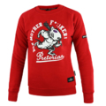  Women's Sweatshirt Pretorian "Run motherf*:)ker!" - red