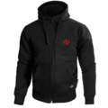 Hoodie ZIP Pretorian "Honour - Red"