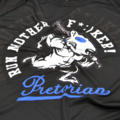 Rashguard short sleeve Pretorian "Run motherf*:)ker!"