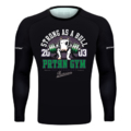 Rashguard longsleeve Pretorian "Strong as a Bull!"