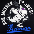 Koszulka Pretorian "Run motherf*:)ker!" - czarna