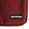 Torebka saszetka Pretorian "Logo" - bordowy
