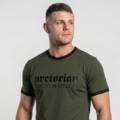 Koszulka Pretorian Ringer "Sport & Street" - oliwkowa