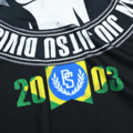 Sport T-shirt MESH Pretorian "Brazilian Jiu Jitsu"