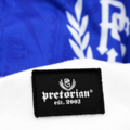 T-shirt Pretorian "Trouble Blue Strap" - white