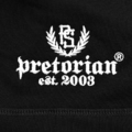 Spodenki bawełniane Pretorian "Est. 2003" - czarne