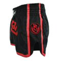Muay Thai Shorts Pretorian "Elite" - black/red