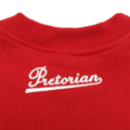 Sweatshirt Pretorian "Run motherf*:)ker!" - red