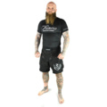 Rashguard short sleeve Pretorian "Death Before Dishonour"