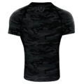 Rashguard short sleeve Pretorian "Black Camo"