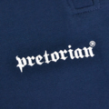 Spodnie dresowe Pretorian "Logo" granatowe - ściągacz