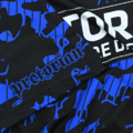 Rashguard short sleeve Pretorian "Blue Camo"