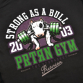 Rashguard short sleeve Pretorian "Strong as a Bull!"