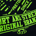 Bluza z kapturem Pretorian "Original Brand" - granatowa