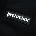 Bluza z kapturem Pretorian "Strength" - czarna