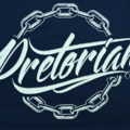 T-shirt Pretorian "No Mercy" - navy blue