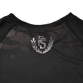 Rashguard short sleeve Pretorian "Death Before Dishonour"