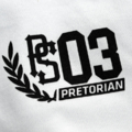 Koszulka Pretorian "Side" - biała