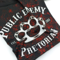 Vale Tudo Shorts Pretorian "Public Enemy" black