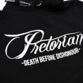 Hoodie Pretorian "Death Before Dishonour" - black